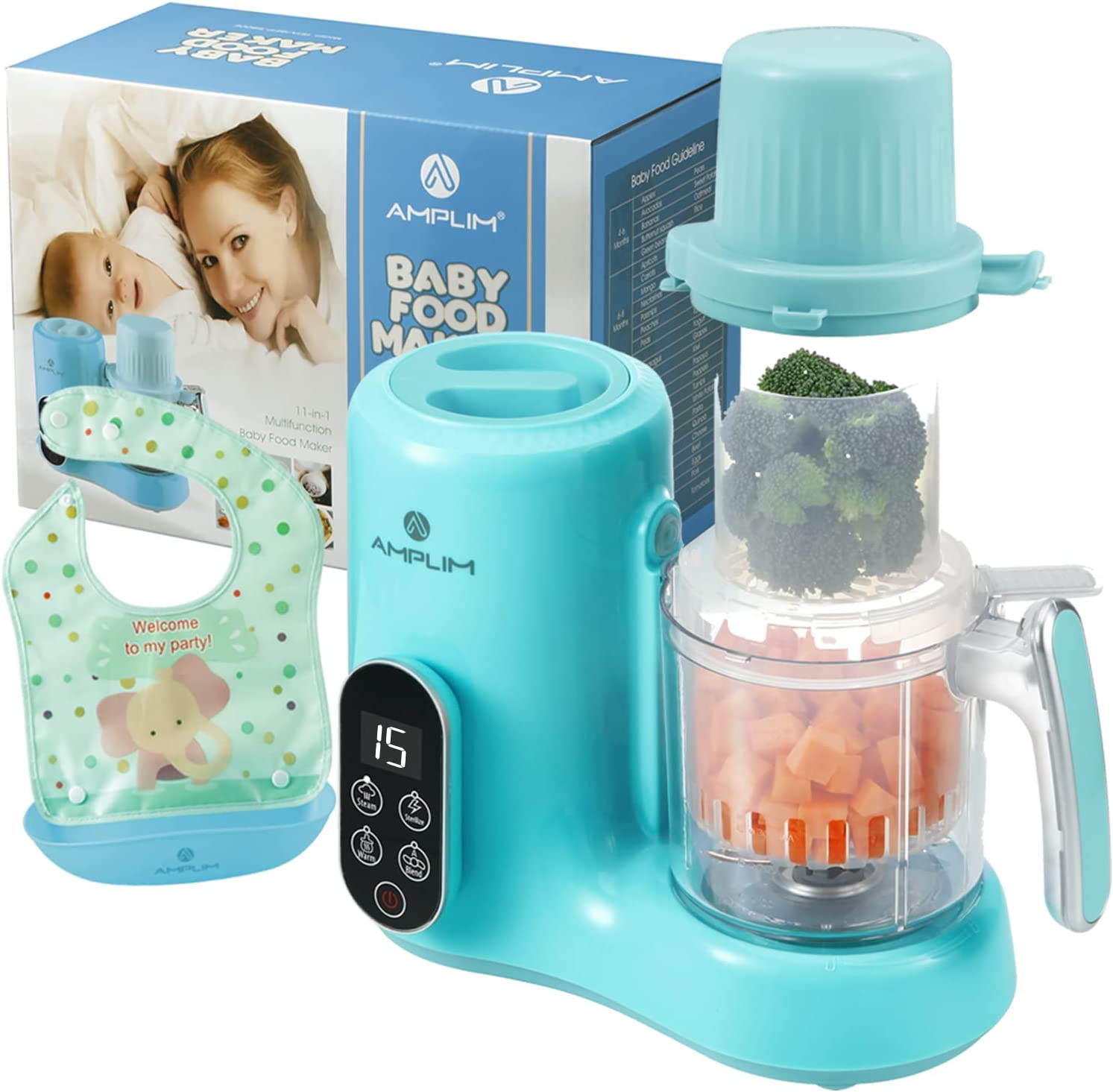 Amplim1.jpg Amplim Baby Food Maker for Nutritious Homemade Meals - Image 1