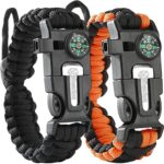 Atomic Bear Paracord Bracelet (2 Pack)