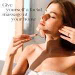 BAIMEI Jade Roller & Gua Sha, Face Roller, Facial Beauty Roller Skin Care Tools - Image 2