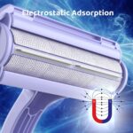 DELOMO Pet Hair Remover Roller Dog & Cat Fur Remover with Self-Cleaning Base - Image 2