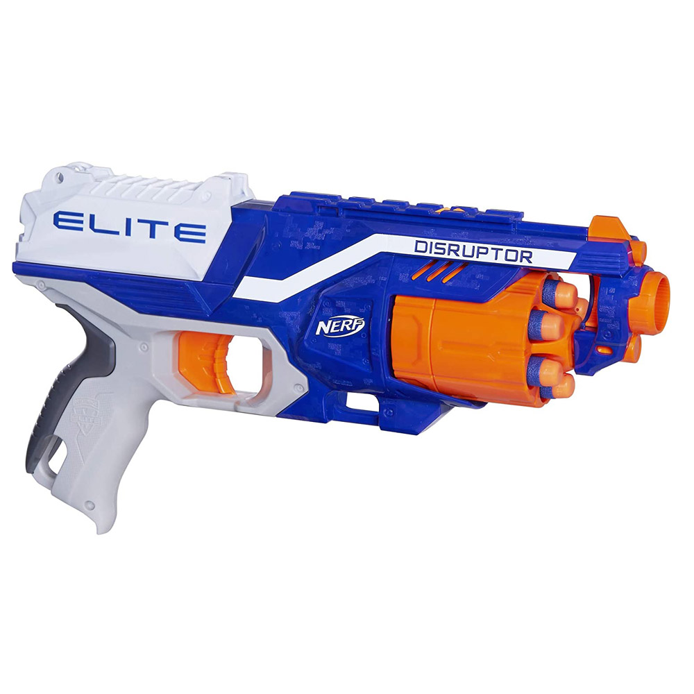 Disruptor-1.jpg NERF Disruptor Elite Blaster 6-Dart Rotating Drum - Image 1