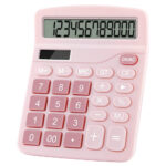 Office Desk Calculator 12 Digits (Pink)