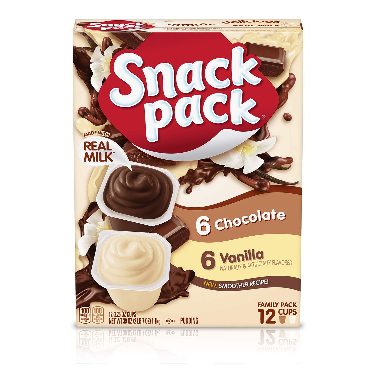Snack-Pack1.jpg Snack Pack Chocolate and Vanilla Pudding Cups Family Pack - Image 1