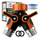 Hose Splitter 2 Way, Heavy Duty Metal Connector