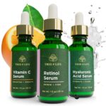 Tree of Life Vitamin C Serum, Retinol Serum and Hyaluronic Acid Serum