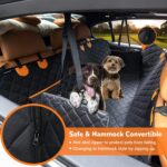 URPOWER Dog Seat Cover Car Seat Cover for Pets 100% Waterproof Pet Seat - Image 2