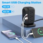Power Strip with USB C Ports, AiJoy Surge Protector - Image 2