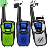 Walkie Talkies 3 Pack Rechargeable