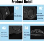 2 Pack Unisex Swim Caps with 3D Ear Protection - Image 3