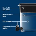 Brita XL Water Filter Dispenser for Tap and Drinking Water - Image 2