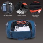 Canway Sports Gym Bag, Travel Duffel bag with Wet Pocket - Image 2