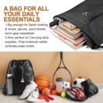 Drawstring Backpack Sports Gym Bag for Women Men - Image 2