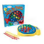 Let’s Go Fishin’ Game by Pressman, The Original Fast-Action Fishing Game