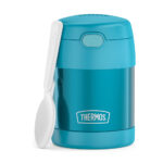 THERMOS FUNTAINER Stainless Steel Kids Food Jar with Folding Spoon