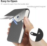 MaxGear Business Card Holder, PU Leather Business Card Case - Image 2