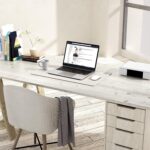 Non-Slip Desk Pad, Waterproof PVC Leather Table Protector - Image 2