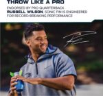 Aerobie Sonic Fin Football, Aerodynamic Russel Wilson Football Toy - Image 3