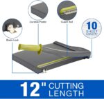Swingline Paper Cutter, Guillotine Trimmer, 12″ Cut Length - Image 2