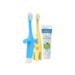 Dr. Brown’s Infant to Toddler Toothbrushes with Baby Toothpaste