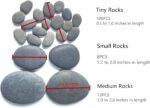 Lifetop 120PCS Painting Rocks, DIY Rocks for Arts, Fun - Image 3