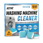 Washing Machine Cleaner Descaler 24 Pack – Deep Cleaning Tablets